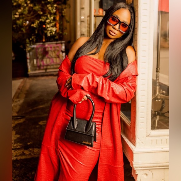 Naked Wardrobe The Crocodile Coat - Picture 11 of 15